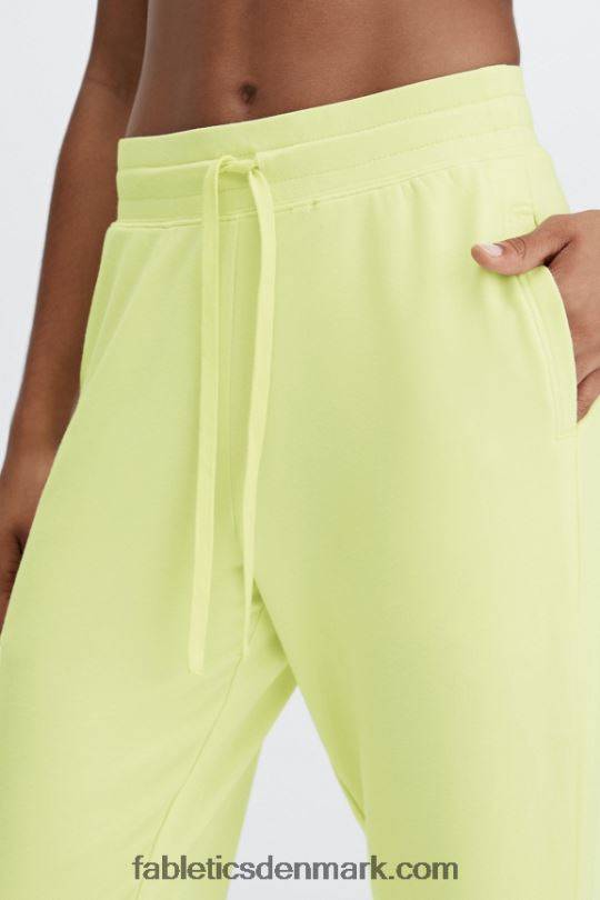 Fabletics Kvinder luksus frotté jogger 2 PNX2T20 midnatsbølge/dyb flåde