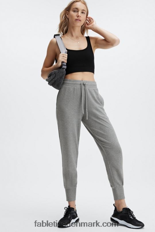 Fabletics Kvinder luksus frotté jogger 2 PNX2T21 bamse stor camo/latte