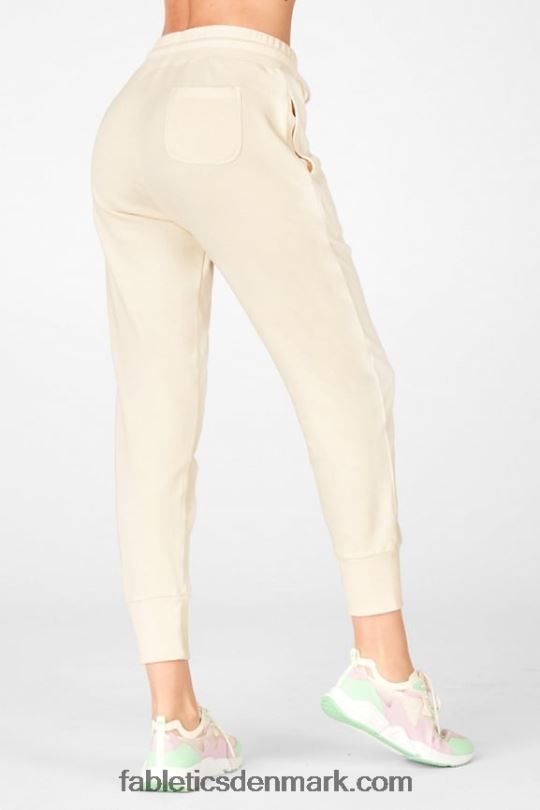 Fabletics Kvinder luksus frotté jogger 4 PNX2T30 blå sten/frem