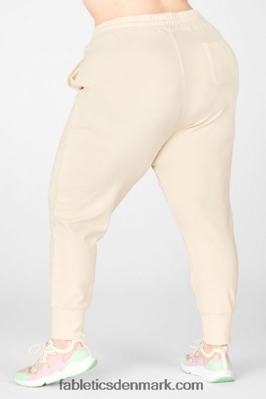 Fabletics Kvinder luksus frotté jogger 4 PNX2T31 blå sten/frem