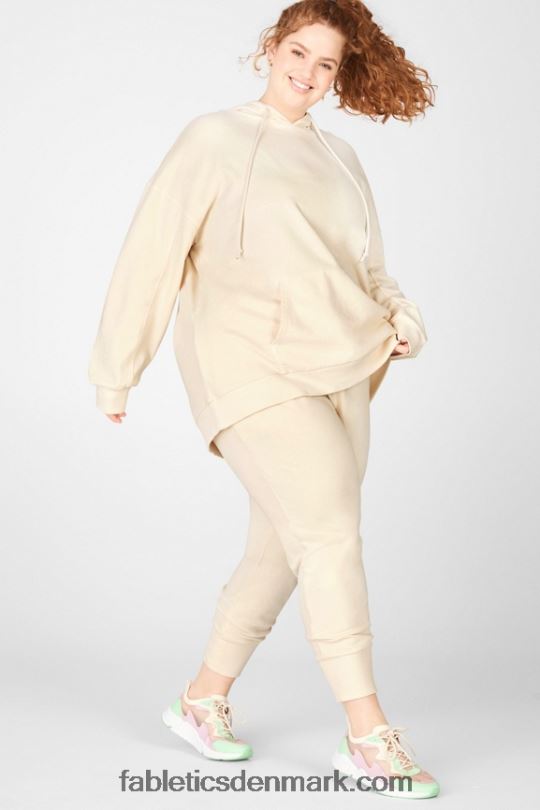 Fabletics Kvinder luksus frotté jogger 4 PNX2T31 blå sten/frem