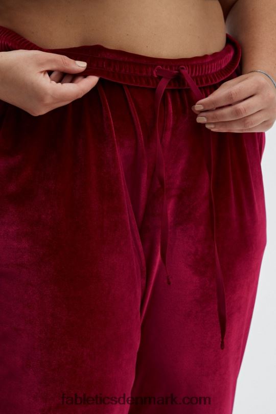 Fabletics Kvinder luksus jogger i velour PNX2T152 ekstrem royal/periwinkle punch/eftermiddagssol