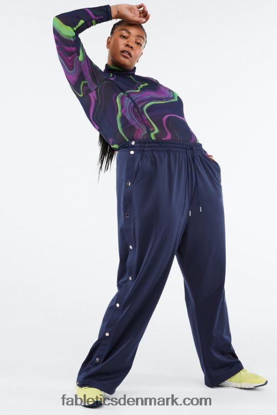Fabletics Kvinder molly break away træningsbukser PNX2T196 fjord/multi