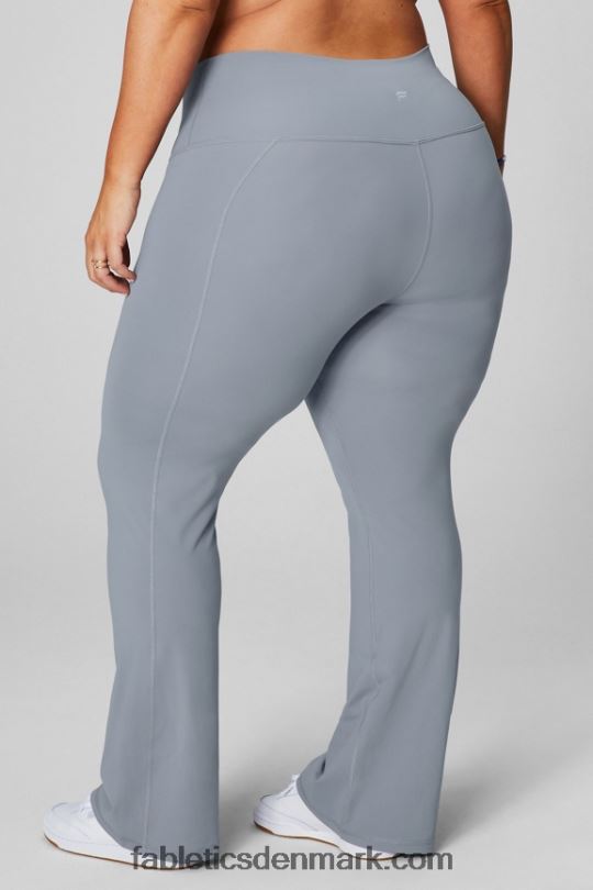 Fabletics Kvinder pureluxe ultra højtaljet flare PNX2T11 græsgrøn/multistribet