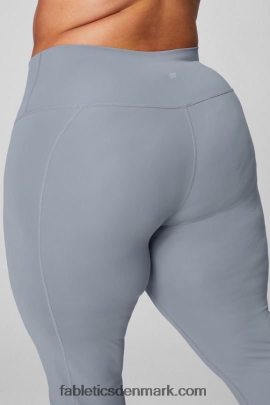 Fabletics Kvinder pureluxe ultra højtaljet flare PNX2T11 græsgrøn/multistribet