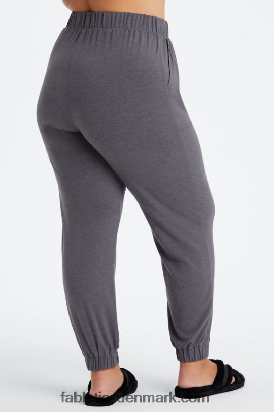 Fabletics Kvinder restoreknit tilspidsede bukser PNX2T79 mørk sød kirsebær/blød skal