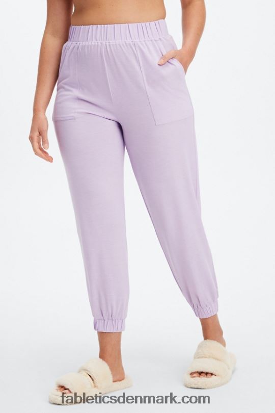 Fabletics Kvinder restoreknit tilspidsede bukser PNX2T80 mahogni/krystal bølge