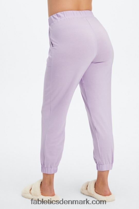 Fabletics Kvinder restoreknit tilspidsede bukser PNX2T80 mahogni/krystal bølge