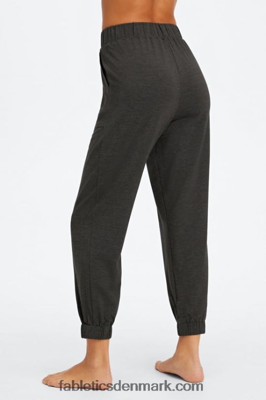 Fabletics Kvinder restoreknit tilspidsede bukser PNX2T81 sø/visnet kalk