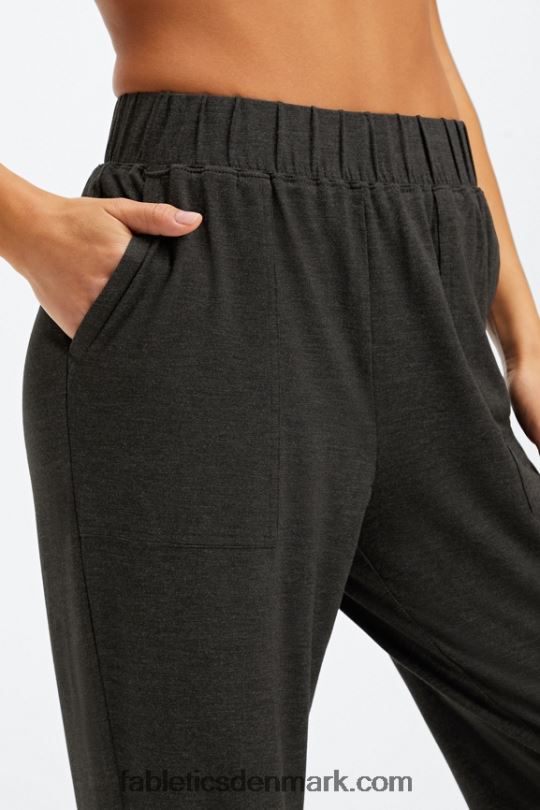 Fabletics Kvinder restoreknit tilspidsede bukser PNX2T81 sø/visnet kalk