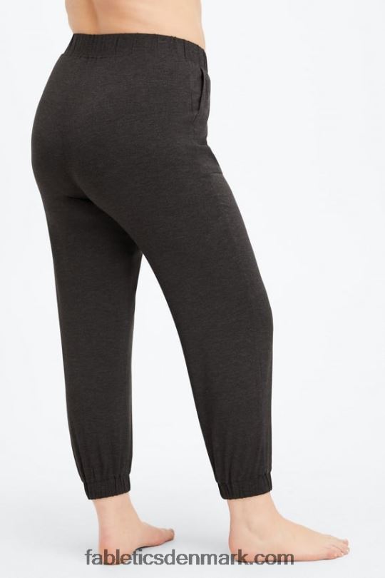 Fabletics Kvinder restoreknit tilspidsede bukser PNX2T82 sort/mikro prik
