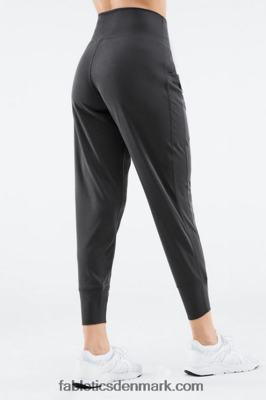 Fabletics Kvinder slanke strikbukser med snoretræk PNX2T158 dyb marineblå/elektrisk blå