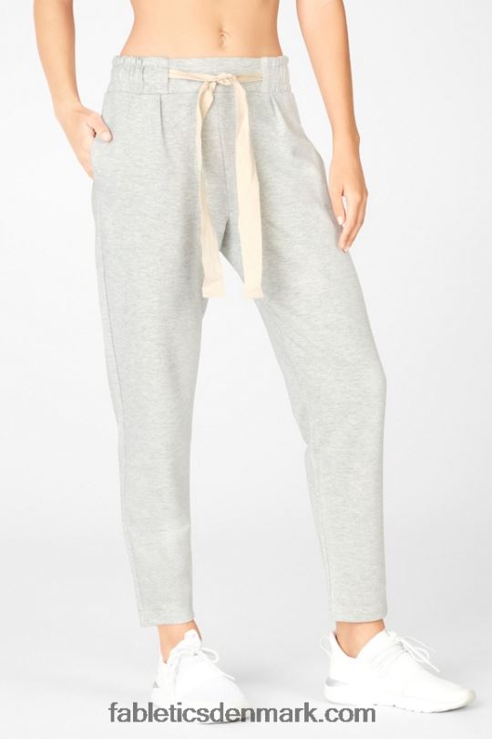 Fabletics Kvinder smergel tilspidsede bukser PNX2T209 lysegrå lyng/latte