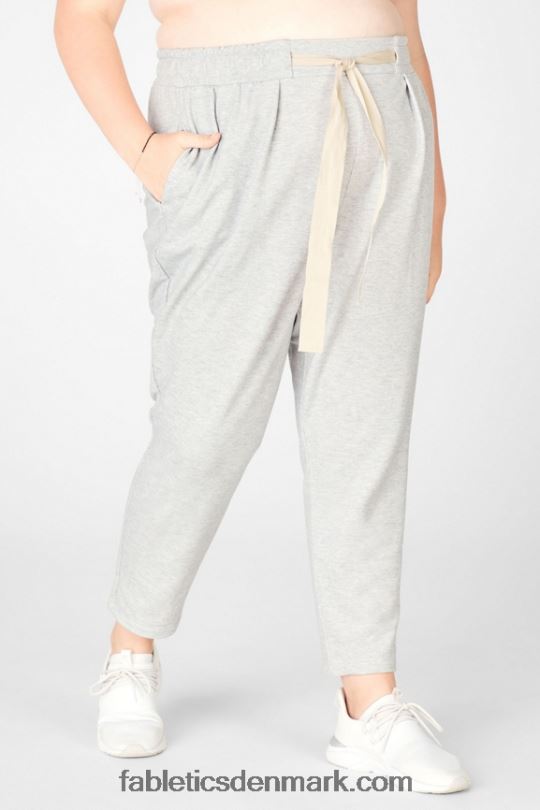 Fabletics Kvinder smergel tilspidsede bukser PNX2T210 lysegrå lyng/latte
