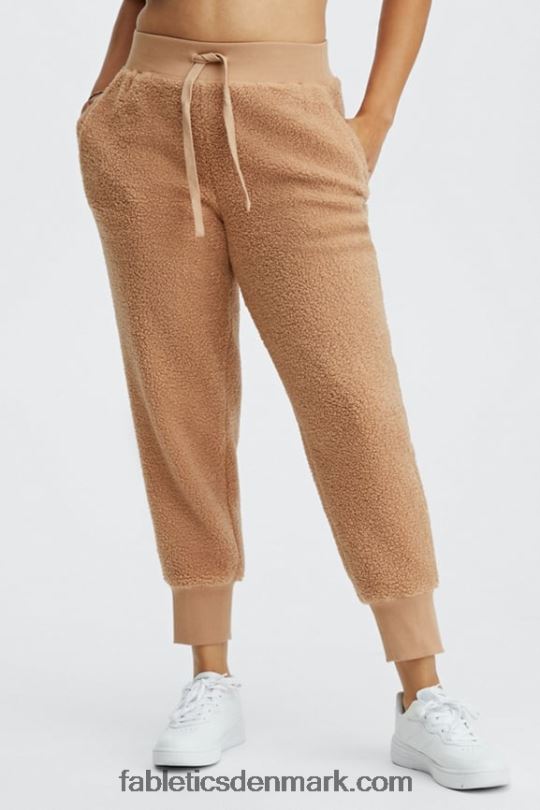 Fabletics Kvinder teddy luxe jogger PNX2T181 efterår/havre