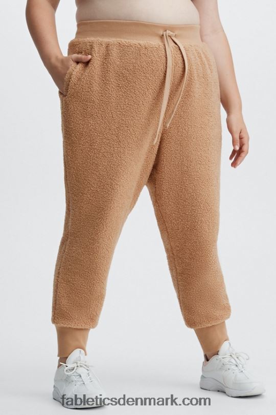 Fabletics Kvinder teddy luxe jogger PNX2T182 afgrund/blå viol