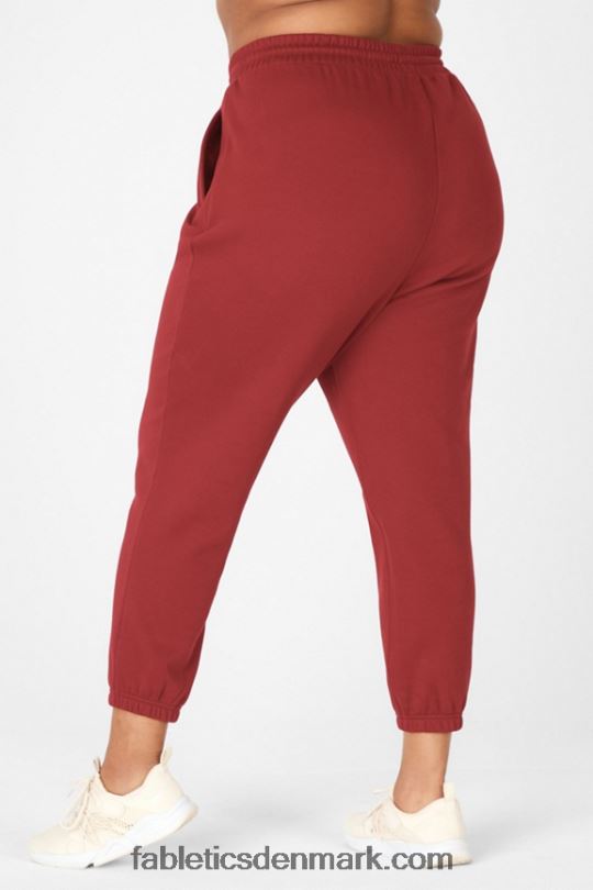 Fabletics Kvinder tegnede joggingbukser PNX2T220 pink pop/rosede kinder/misty bay