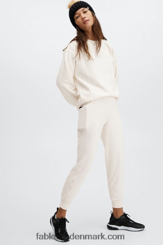 Fabletics Kvinder thermaflex højtaljet lommejogger PNX2T63 sød kirsebær/plys pink