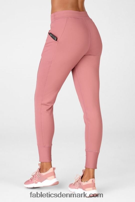 Fabletics Kvinder thermaflex højtaljet lommejogger PNX2T65 sort/tin
