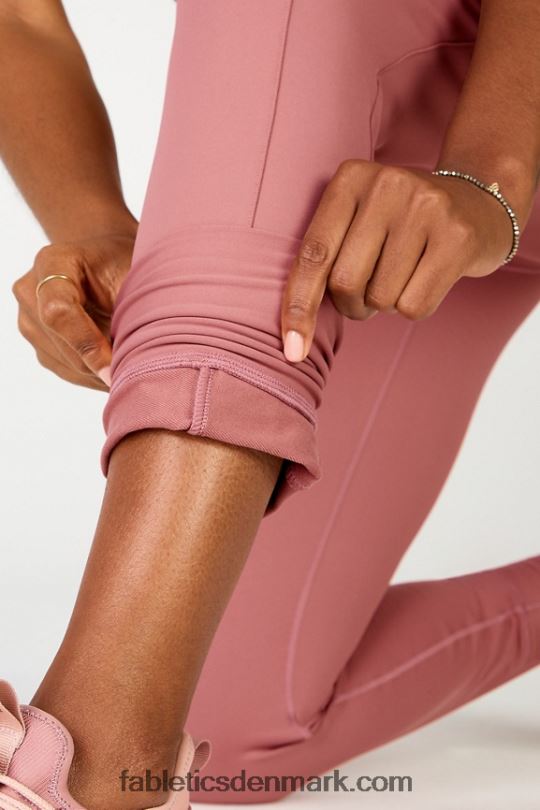 Fabletics Kvinder thermaflex højtaljet lommejogger PNX2T65 sort/tin