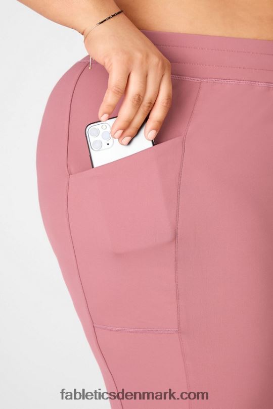 Fabletics Kvinder thermaflex højtaljet lommejogger PNX2T66 morgenfrue/new wave blomstret