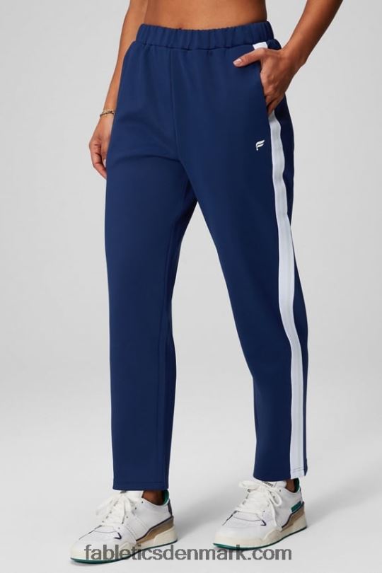 Fabletics Kvinder tilspidsede trikotbukser PNX2T33 kollegial flåde/multistribet