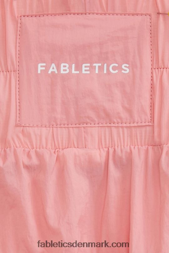 Fabletics Kvinder ultra højtaljede nylonbukser med rør PNX2T7 rouge blush/reflekssølv