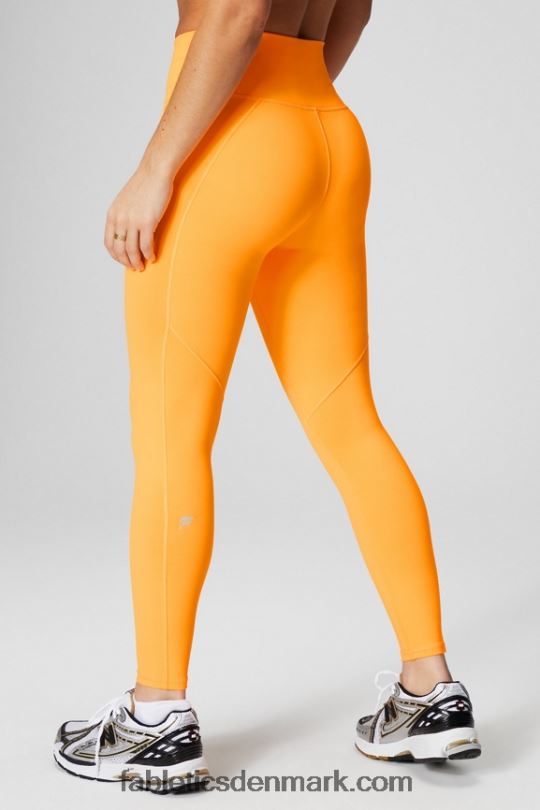 Fabletics Kvinder Define powerhold højtaljet 7/8 legging 22 PNX2T655 klassisk hvid/ombre sport