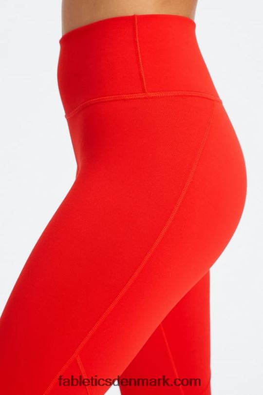 Fabletics Kvinder Define powerhold højtaljet 7/8 legging 22 PNX2T656 diset iris/lyserødt dip dye