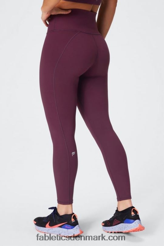 Fabletics Kvinder Define powerhold højtaljet 7/8 legging 23 PNX2T662 merlot/multi