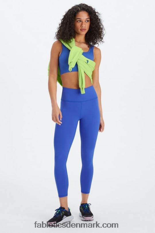 Fabletics Kvinder Define powerhold højtaljet 7/8 legging 24 PNX2T663 kardinal/multi