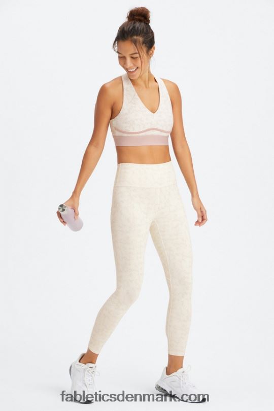 Fabletics Kvinder Define powerhold højtaljet 7/8 legging 25 PNX2T670 dyb marineblå/mellemblå