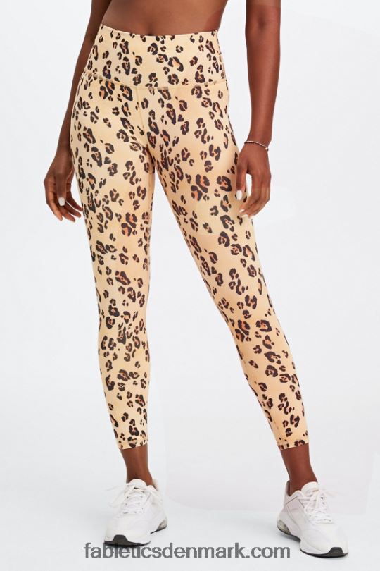 Fabletics Kvinder Define powerhold højtaljet 7/8 legging 27 PNX2T681 blød fyr/rolighed