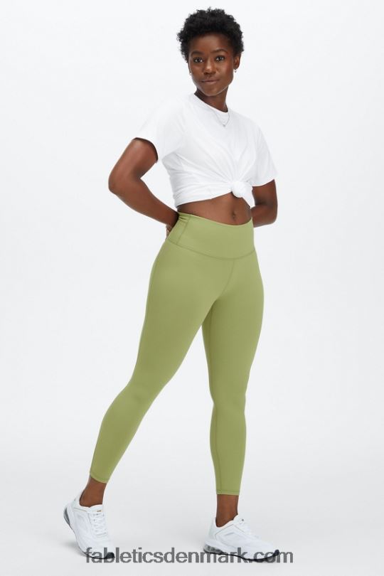 Fabletics Kvinder Define powerhold højtaljet 7/8 legging 29 PNX2T688 stor påskeliljedrøm/reflekssølv