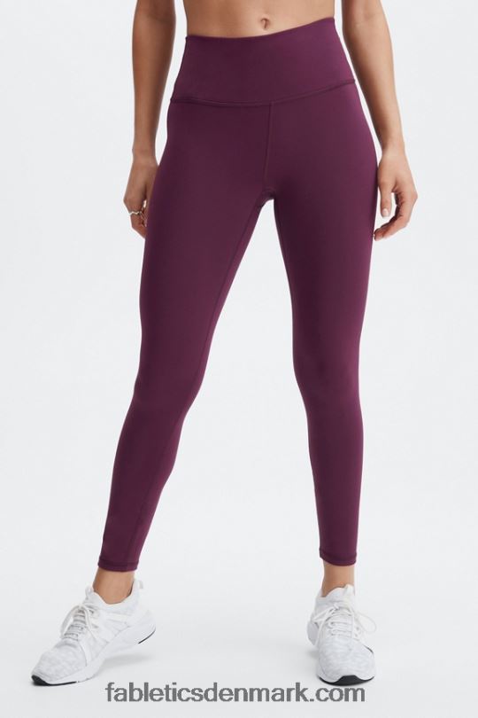 Fabletics Kvinder Define powerhold højtaljet 7/8 legging 29 PNX2T690 klassisk hvid/reflekterende sølv