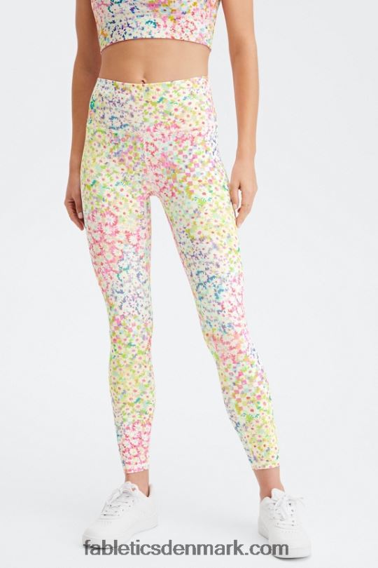 Fabletics Kvinder Define powerhold højtaljet 7/8 legging 29 PNX2T691 sort/reflekterende sølv
