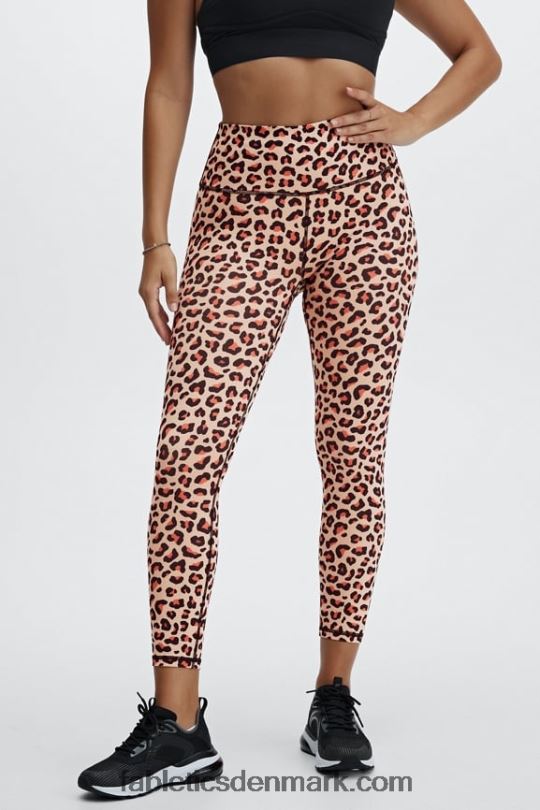 Fabletics Kvinder Define powerhold højtaljet 7/8 legging 30 PNX2T697 lys pære/lyse hvid