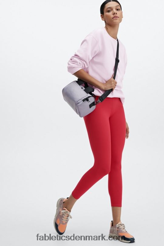 Fabletics Kvinder Define powerhold højtaljet 7/8 legging 31 PNX2T698 lys pære/lyse hvid