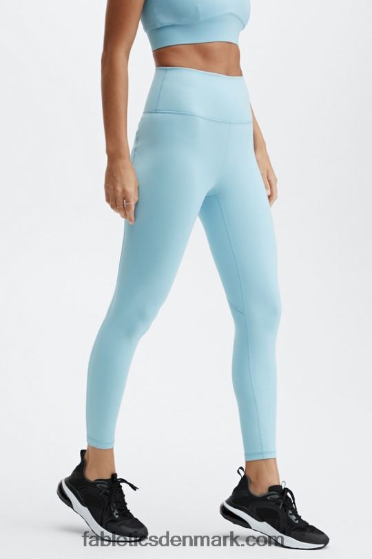 Fabletics Kvinder Define powerhold højtaljet 7/8 legging 32 PNX2T703 kollegialt marineblå/klassisk hvid/grafisk