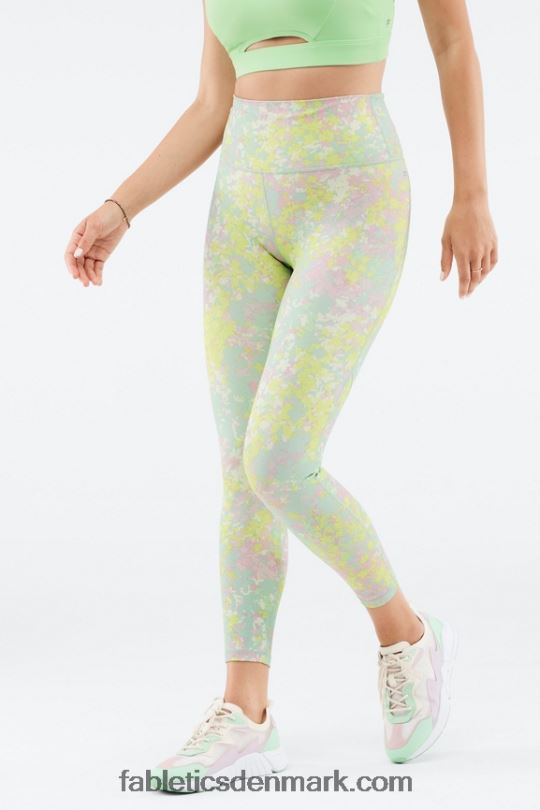 Fabletics Kvinder Define powerhold højtaljet 7/8 legging 32 PNX2T705 sort/ombre sport