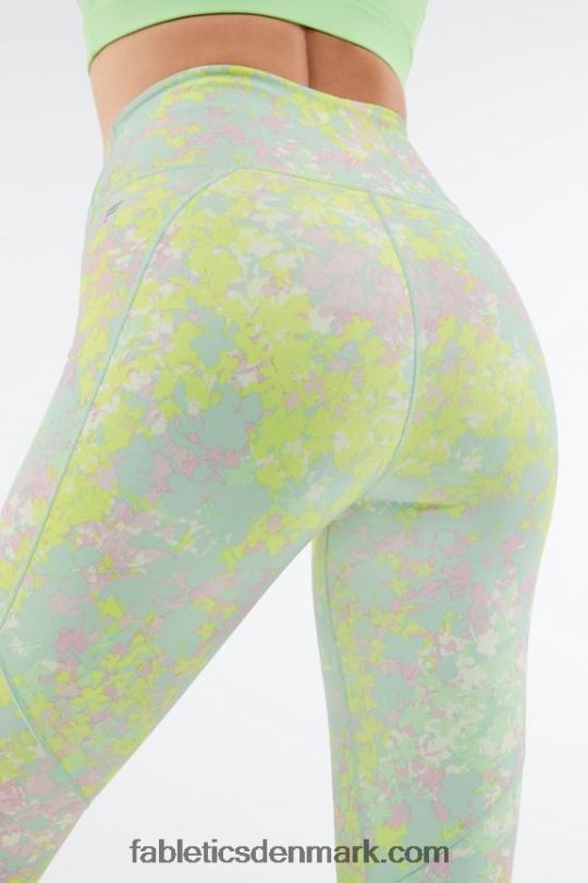 Fabletics Kvinder Define powerhold højtaljet 7/8 legging 32 PNX2T705 sort/ombre sport