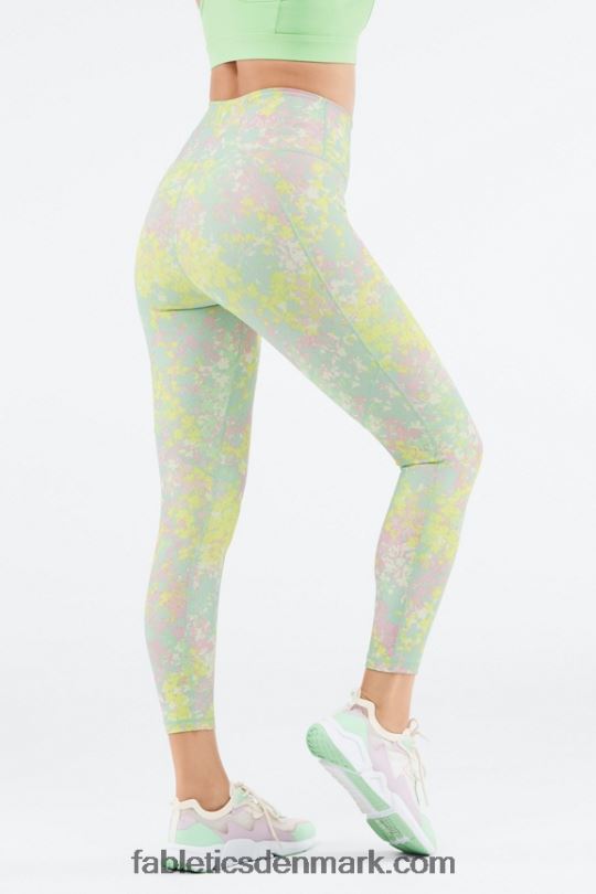 Fabletics Kvinder Define powerhold højtaljet 7/8 legging 32 PNX2T705 sort/ombre sport