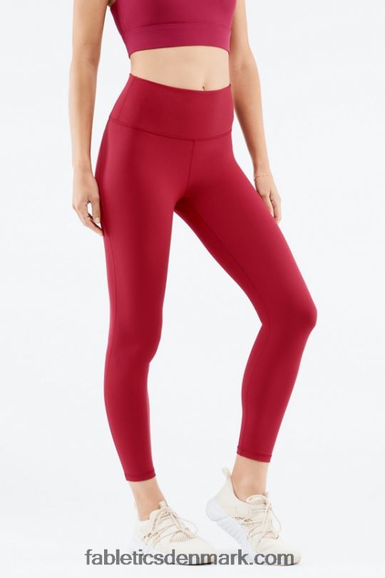 Fabletics Kvinder Define powerhold højtaljet 7/8 legging 32 PNX2T706 cedertræ/multi