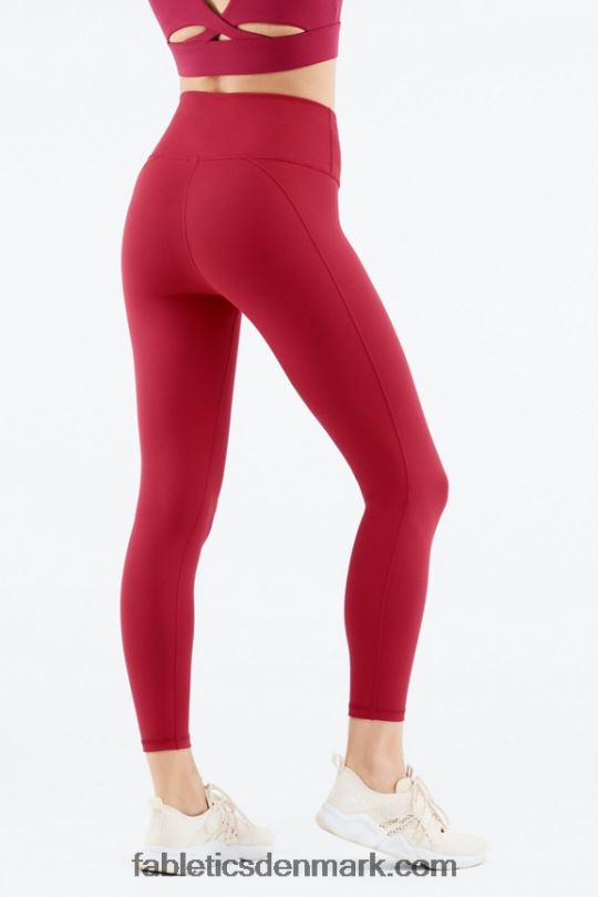 Fabletics Kvinder Define powerhold højtaljet 7/8 legging 32 PNX2T706 cedertræ/multi