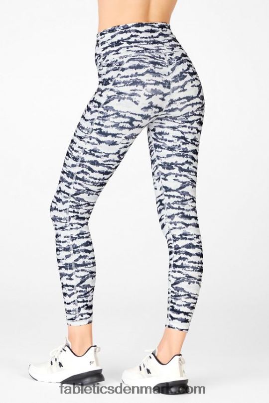 Fabletics Kvinder Define powerhold højtaljet 7/8 legging 34 PNX2T714 regnsky/ørkensol