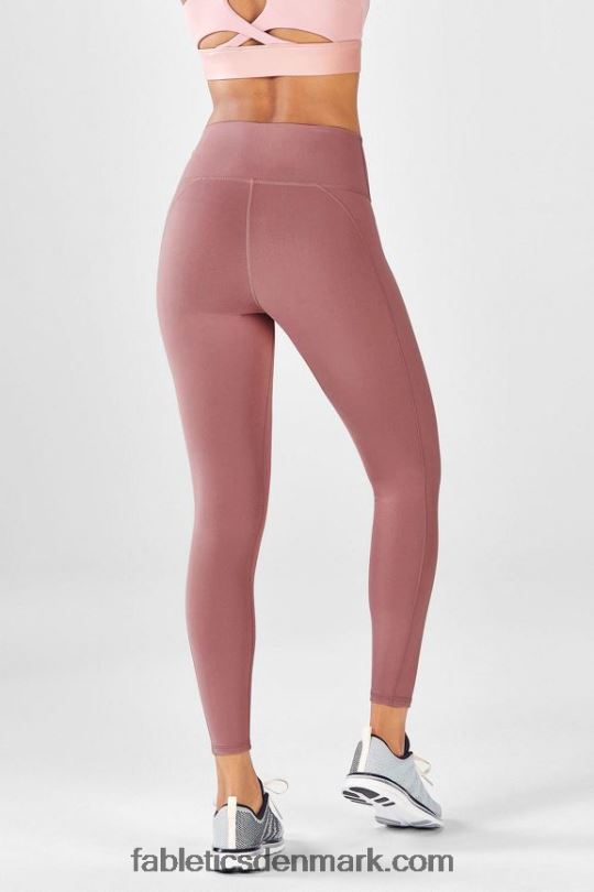 Fabletics Kvinder Define powerhold højtaljet 7/8 legging 34 PNX2T715 regnsky/ørkensol