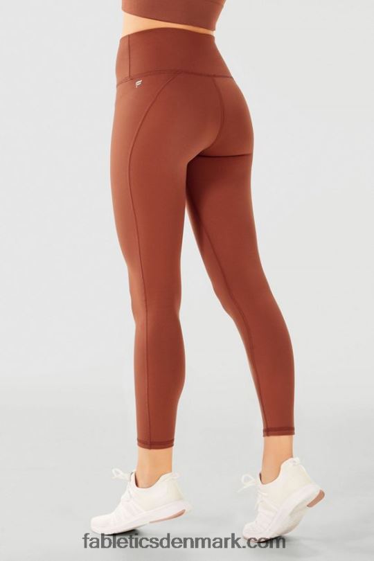 Fabletics Kvinder Define powerhold højtaljet 7/8 legging 35 PNX2T720 elektrisk kirsebær klassisk leopard/sort
