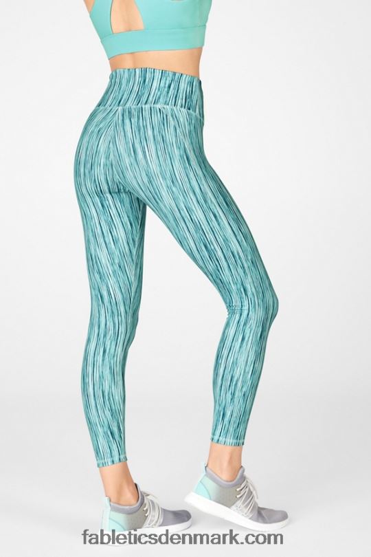 Fabletics Kvinder Define powerhold højtaljet 7/8 legging 37 PNX2T729 krystalbølge/søde kirsebær