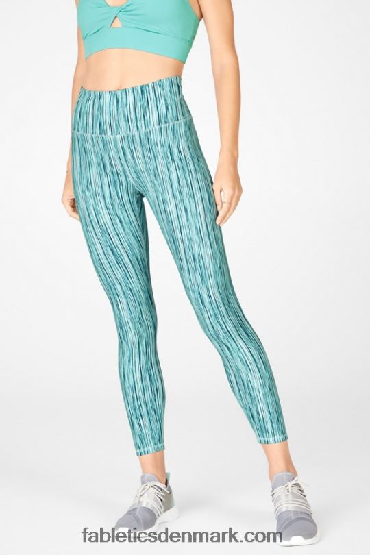 Fabletics Kvinder Define powerhold højtaljet 7/8 legging 37 PNX2T729 krystalbølge/søde kirsebær