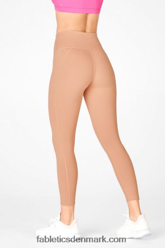 Fabletics Kvinder Define powerhold højtaljet 7/8 legging 37 PNX2T730 hejre/visget lime